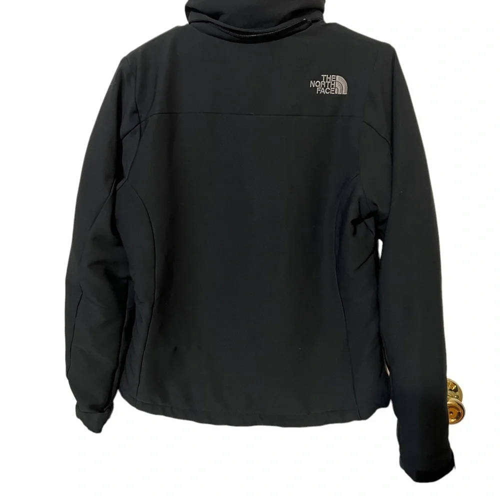 The North Face Black Zip Up Winter Jacket Size Small Petite - Picture 2 of 5